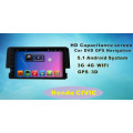 Sistema Android 9 polegadas Navegação GPS para Honda Civic Car DVD Player com Bluetooth / TV / WiFi